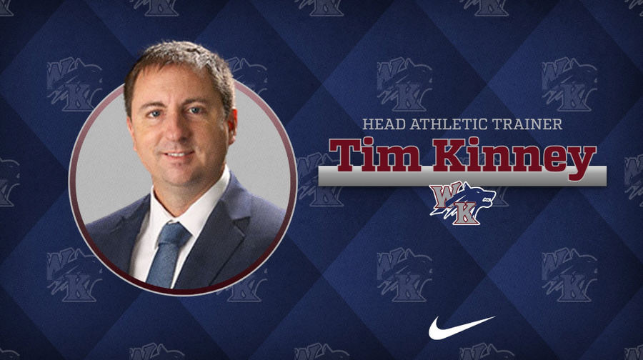 Welcome Tim Kinney, Athletic Trainer
